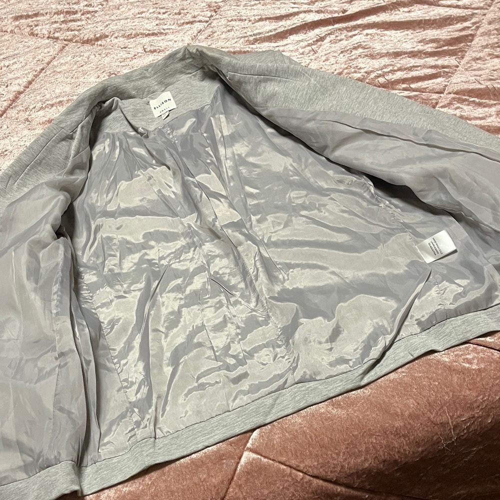 Ellison Light Gray Blazer - Picture 5 of 9
